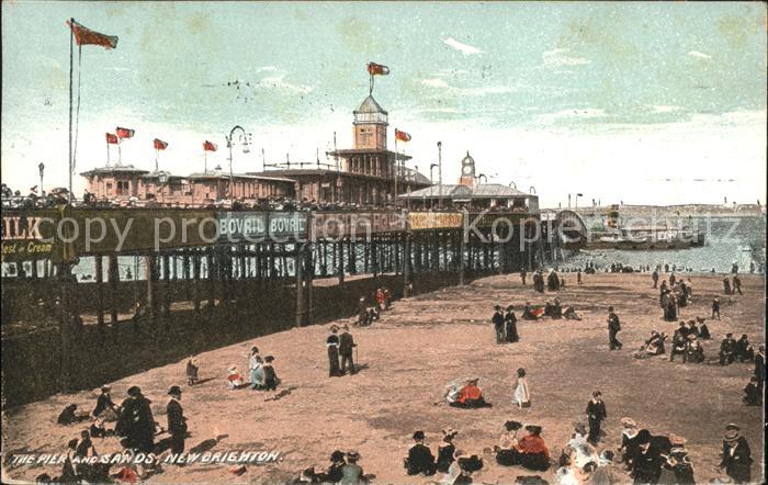 New Brighton Merseyside The Pier and Sands
