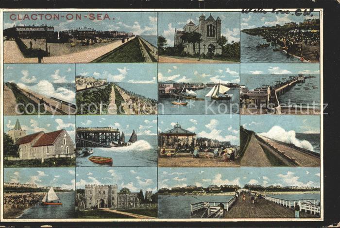Clacton-on-Sea Partial views Beach Pier Beach Castle