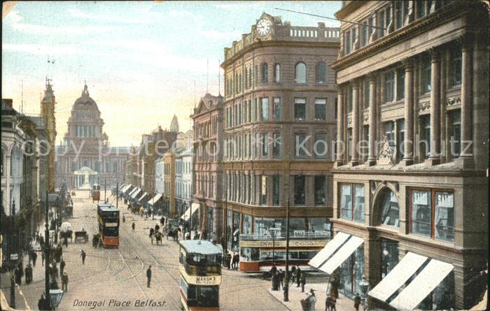 Belfast Donegal Place Tramway