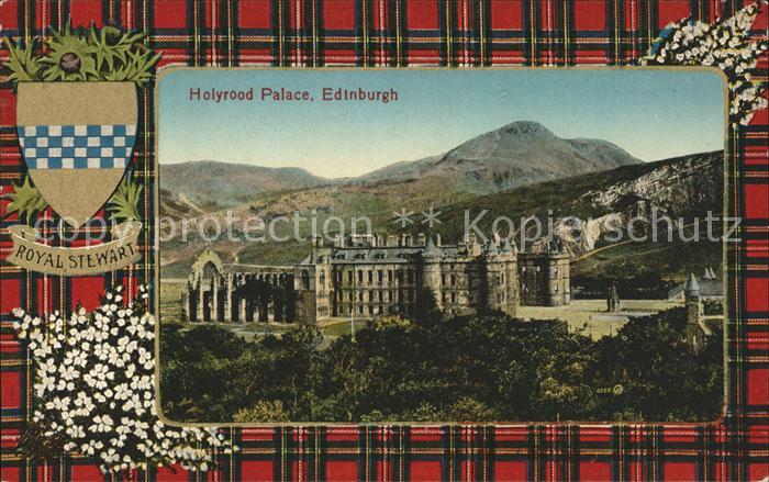 Edinburgh Scotland Holyrood Palace Valentine's Series