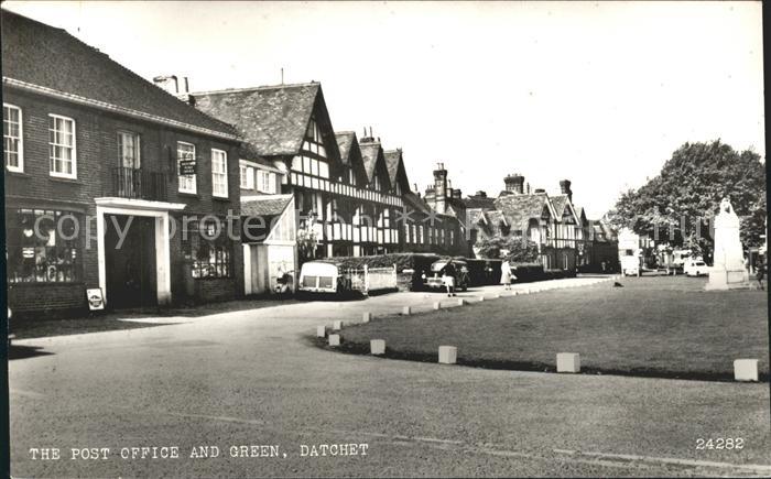 Datchet Post Office and Green Monument