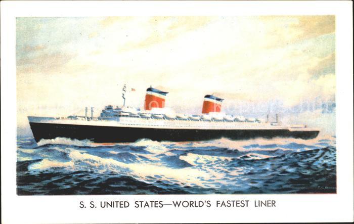 Dampfer Oceanliner S.S. United States