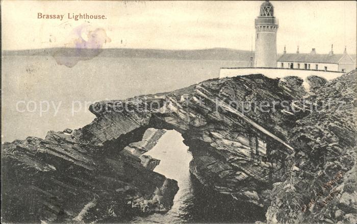 Leuchtturm Lighthouse Brassay Lighthouse