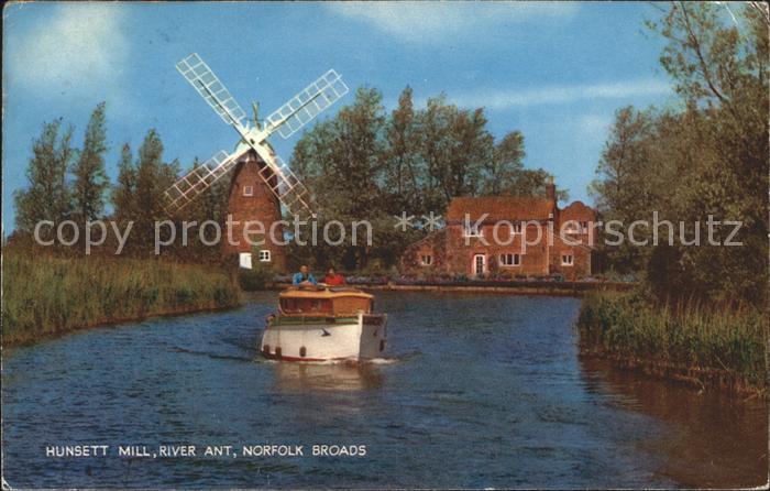 Windmuehle Hunsett Mill River Ant Norfolk Broads