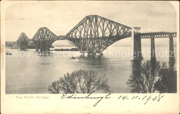 Bruecken Bauwerke The Forth Bridge