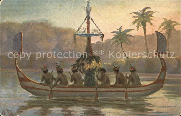 Boote Duck-Duck Bismarck-Archipel Jetztzeit Chr. Rave Marine-Galerie Nr. 89