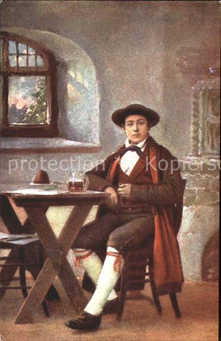 Verlag Zieher Ottmar Nr. 10 Renchtaler Bauer Tracht Renchtal