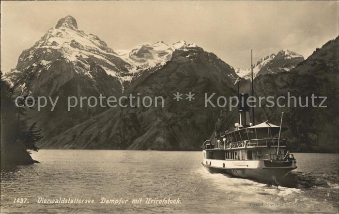 Dampfer Binnenschifffahrt Vierwaldstättersee Urirotstock