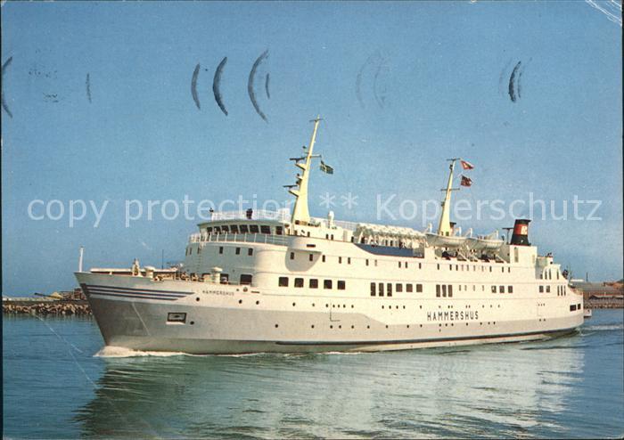 Faehre Ferry Bac Traghetto-- M/F Hammershus Bornholm