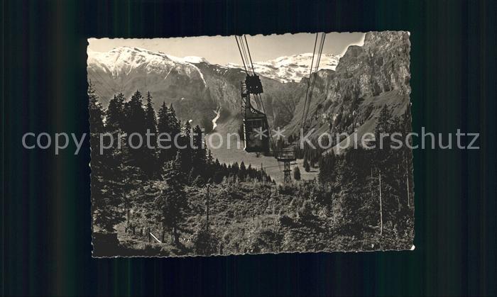 Seilbahn Gerschnialp-Truebsee
