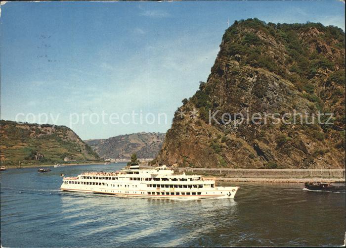 Faehre Ferry Bac Traghetto-- St. Goarshausen Loreley