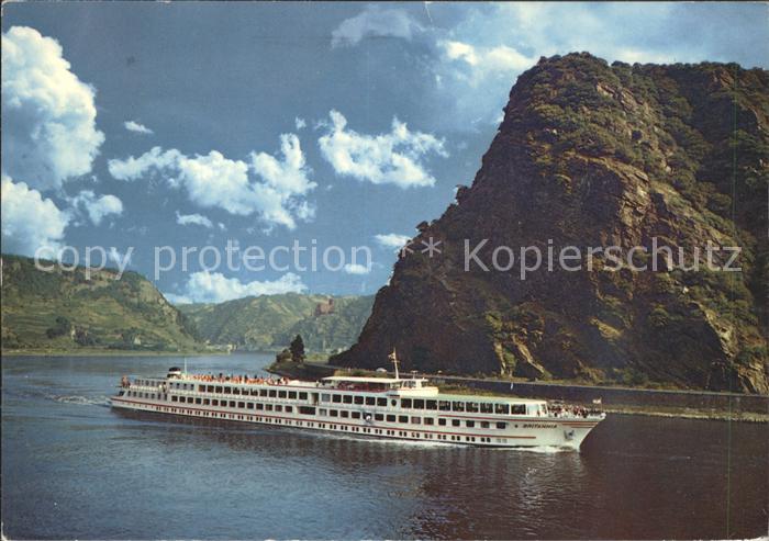 Schiffe Ships Navires M/MS Britannia Loreley Rhein