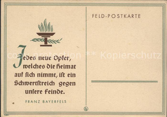Politik Propaganda Franz Bayerfels