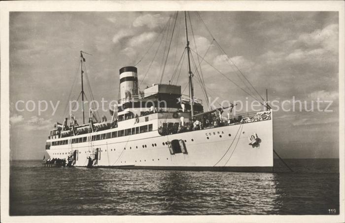 Dampfer Oceanliner Cobra Helgoland
