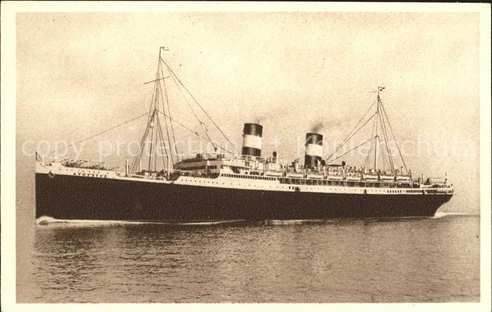 Dampfer Oceanliner M/V Augustus