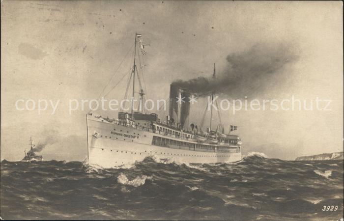 Dampfer Oceanliner Konung Gustaf V