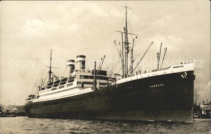 Dampfer Oceanliner D. Hamburg