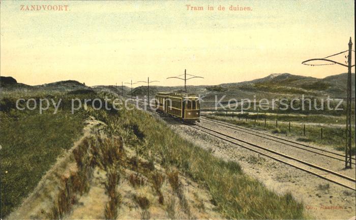 Strassenbahn Zandvoort Tram in de duinen