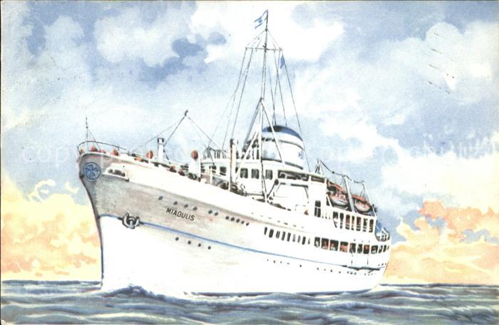 Faehre Ferry Bac Traghetto-- M.V. Miaoulis
