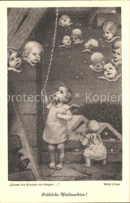 Loewe Meta Froehliche Weihnachten Nr. 136 Engel Glocken