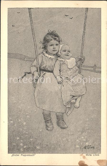Loewe Meta Erster Flugversuch Nr. 6 Kinder Schaukel