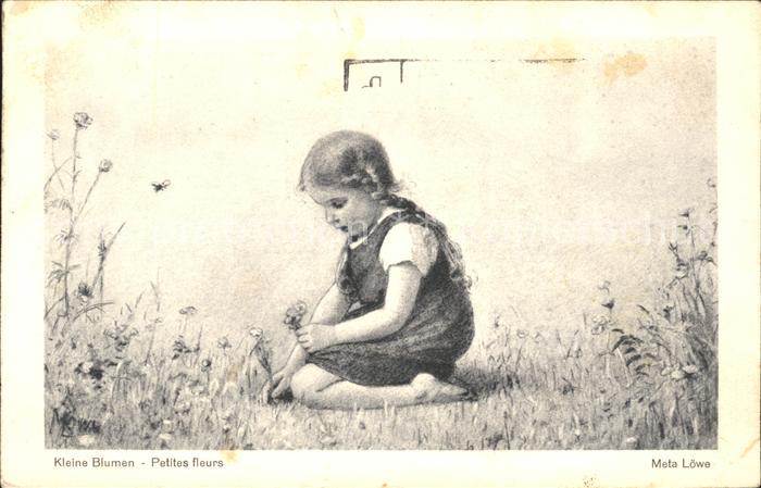 Loewe Meta Nr. 149 Kleine Blumen Kind