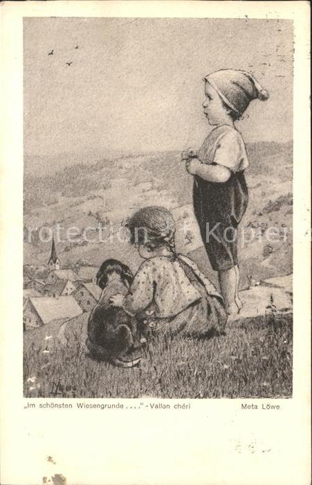Loewe Meta Nr. 137 Wiesengrund Kinder Dackel