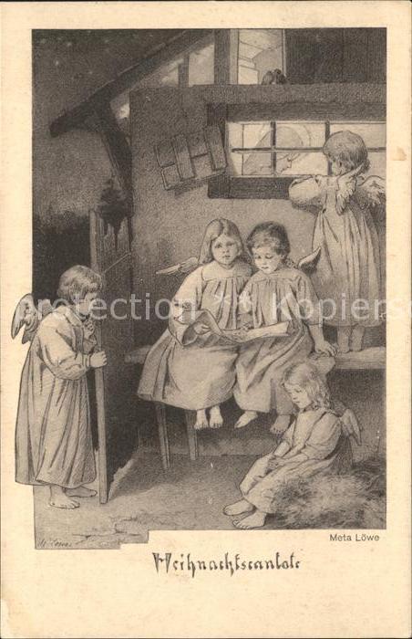 Loewe Meta Nr. 20 Weihnachten Engel Krippe