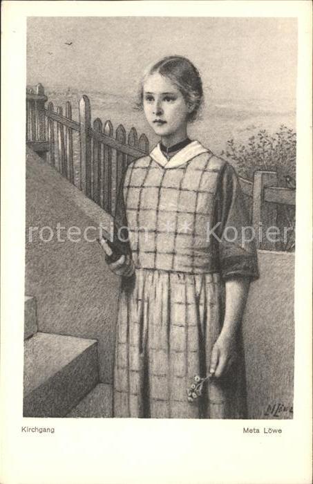 Loewe Meta Kirchgang Nr. 130 Kind Bibel