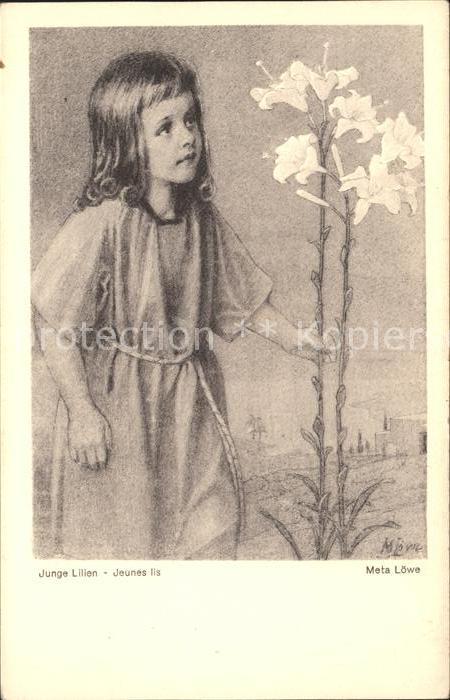 Loewe Meta Junge Lilien Nr. 123 Kind