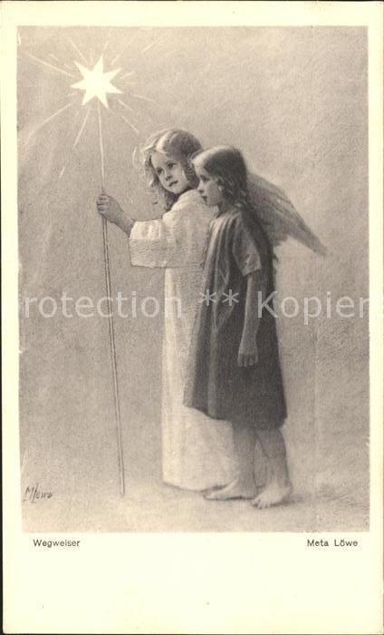 Loewe Meta Wegweiser Nr. 36 Kind Schutzengel Stern