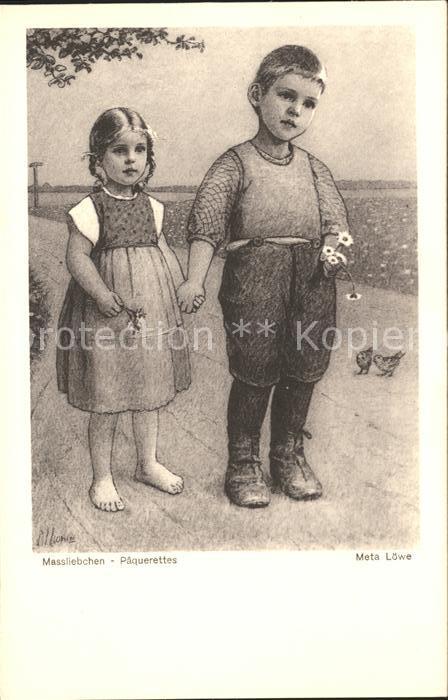 Loewe Meta Massliebchen Nr. 64 Kinder Voegel
