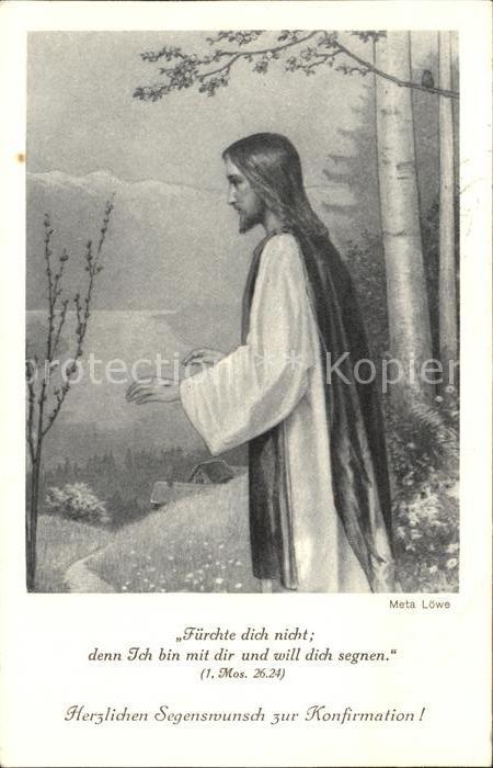 Loewe Meta Nr. 84 K Jesus Konfirmation