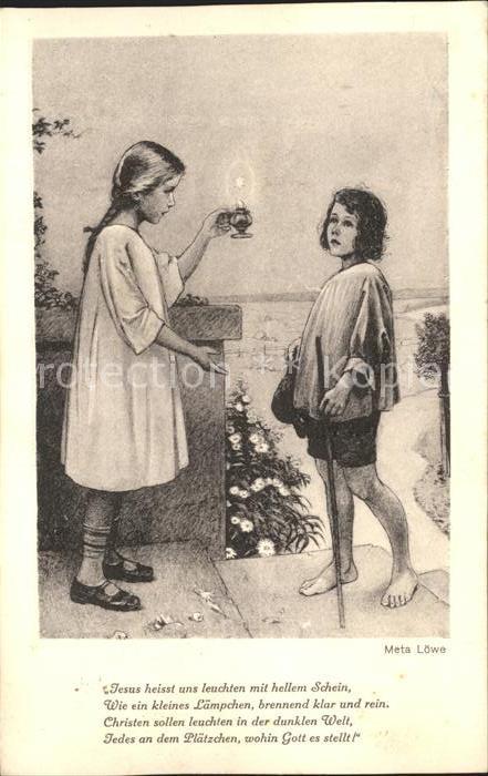 Loewe Meta Nr. 99 Kinder Laempchen Gedicht