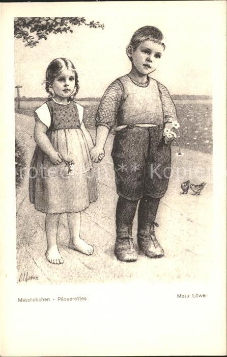 Loewe Meta Massliebchen Nr. 64 Kinder Voegel