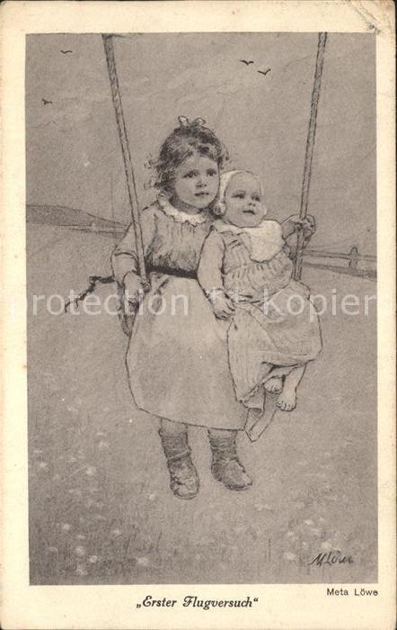 Loewe Meta Erster Flugversuch Nr. 6 Kinder Schauke