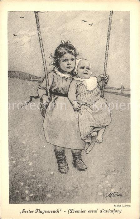 Loewe Meta Erster Flugversuch Nr. 6 Kinder Schauke