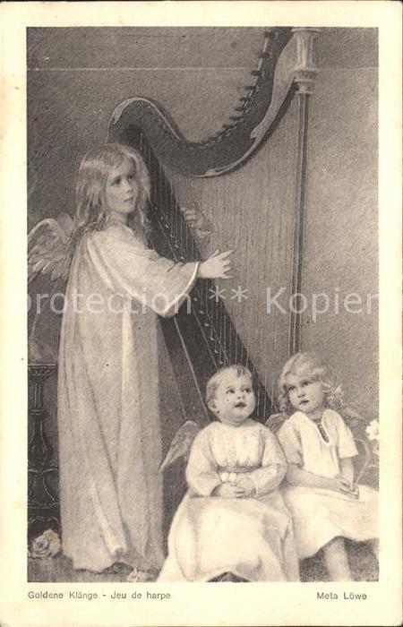 Loewe Meta Goldene Klaenge Nr. 7 Engel Harfe