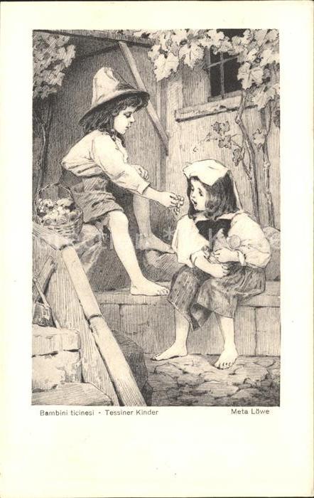 Loewe Meta Bambini ticinesi Tessiner Kinder Nr. 12