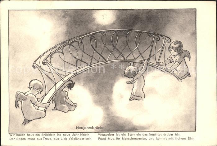 Engel Neujahrsbruecke Gedicht