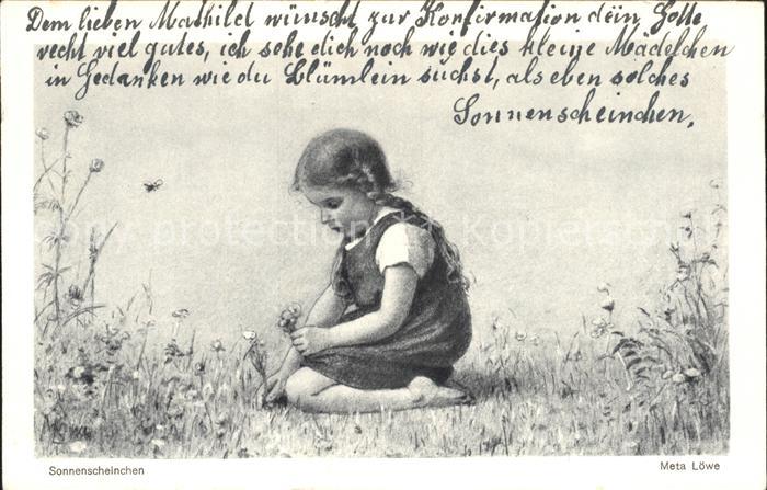 Loewe Meta Sonnenscheinchen Kind Blumen