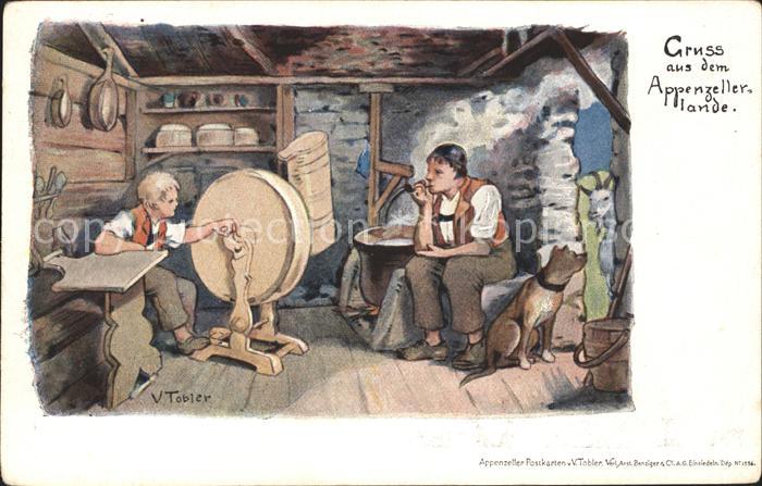 Tobler Viktor V.T. Sennerei Appenzellerland Hund