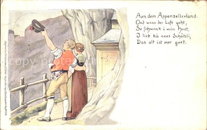 Tobler Viktor V.T. Appenzellerland Paar Berge