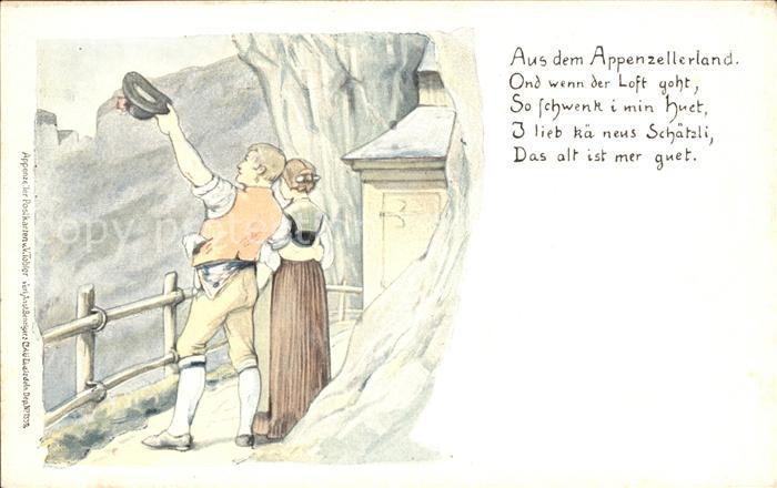 Tobler Viktor V.T. Appenzellerland Paar Hut