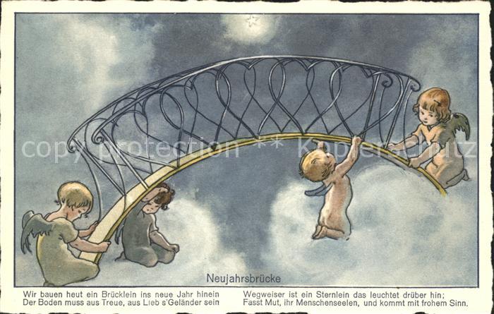 Engel Neujahrsbruecke Gedicht