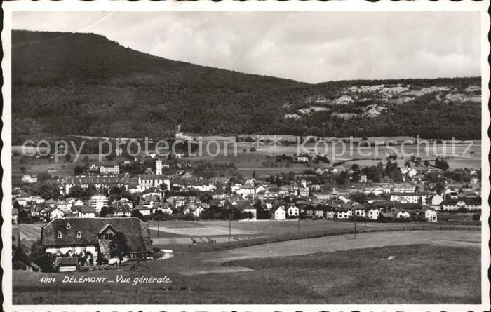 Delemont Vue generale