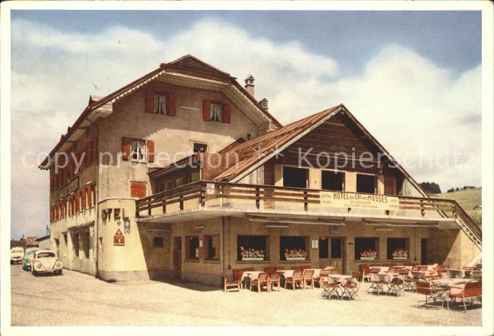 Les Mosses Hotel Restaurant du Col des Mosses