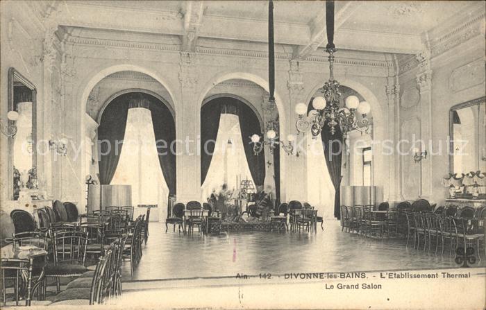 Divonne-les-Bains Etablissement Thermal Le Grand Salon