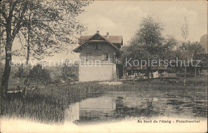 Neuchatel NE Au bord de l'etang
