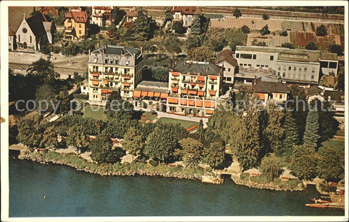 Montreux VD Hotel Lorius Vue aerienne